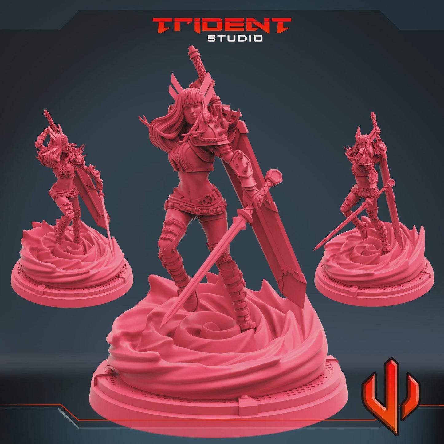 Magik (Magic by Trident Studios - 40mm miniature) - Crisis Protocol Proxy
