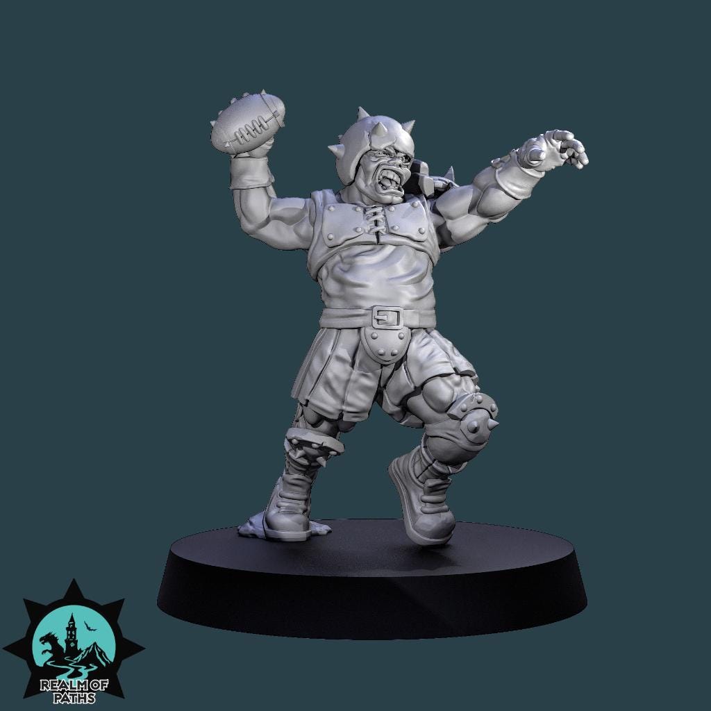 Human Team - Fantasy Football - Realm Of Paths Miniatures