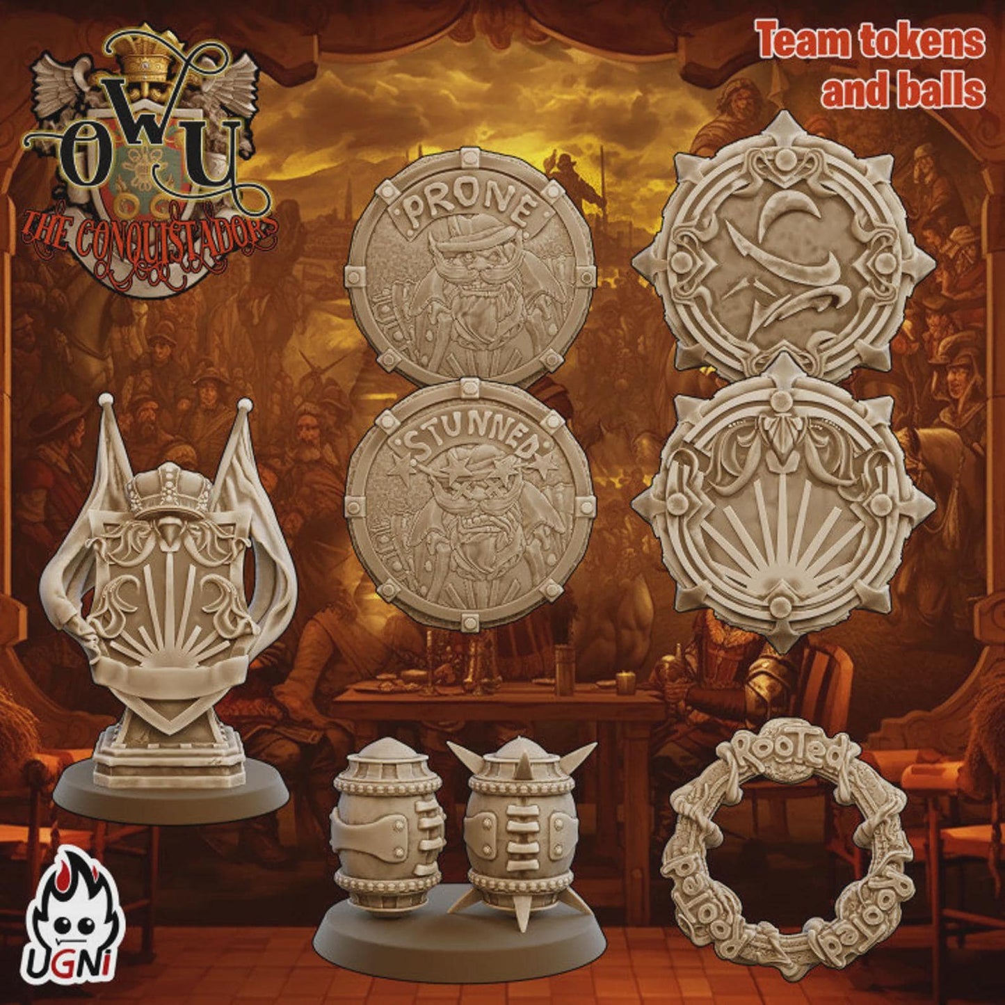OWU Team - UGNI Miniatures - Fantasy Football