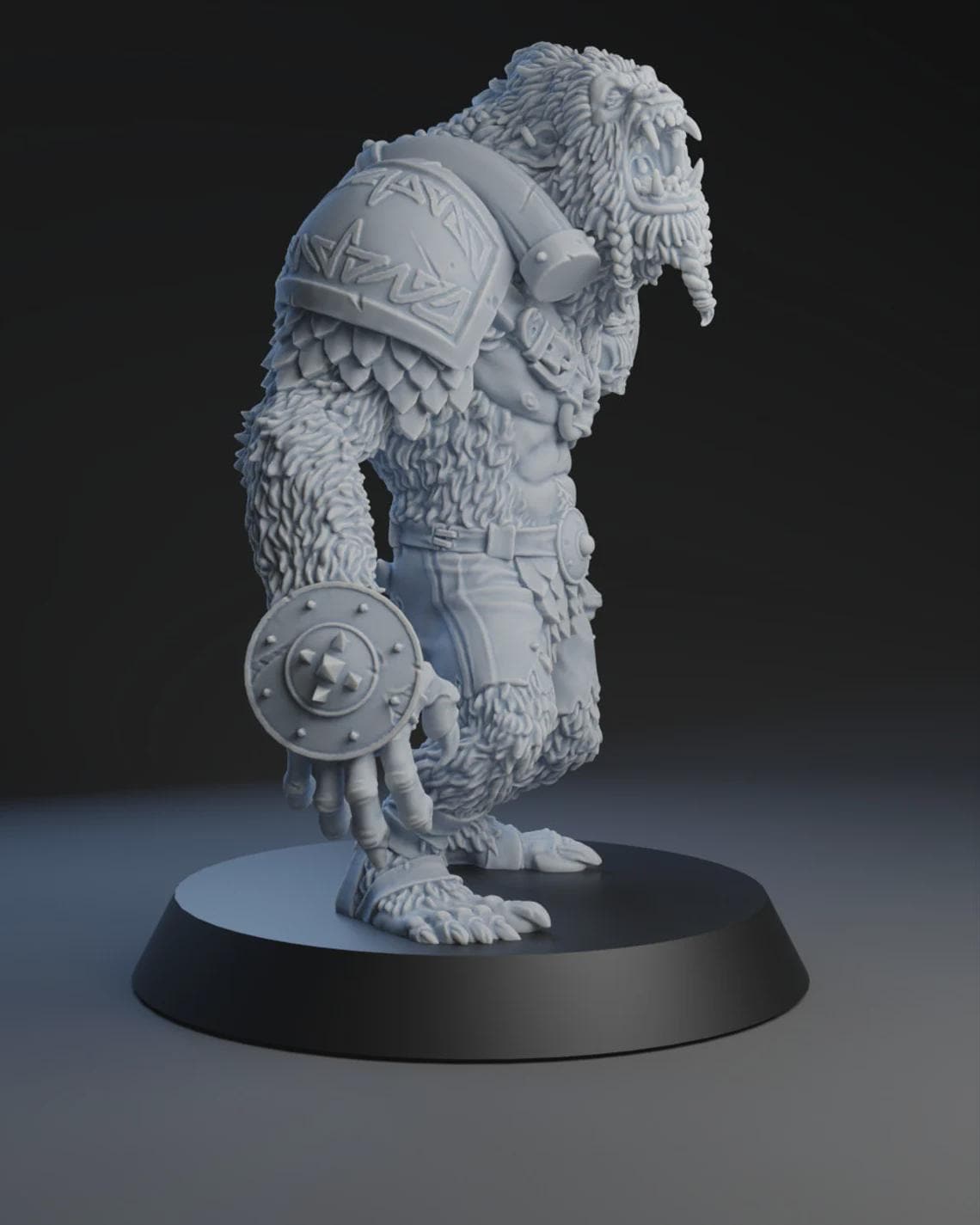 Yeti Star Player Big Guy - Fantasy Football - Brutefun Miniatures