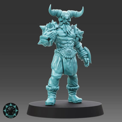 Brutal Drakkar Team - Realm Of Paths Miniatures - Fantasy Football