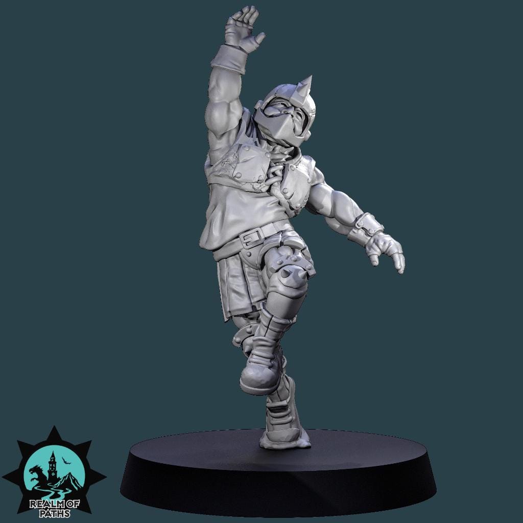 Human Team - Fantasy Football - Realm Of Paths Miniatures