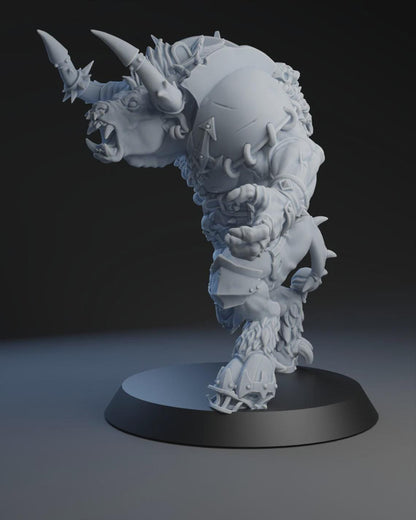 Minotaur Star Player Big Angry Bull - Fantasy Football - Brutefun Miniatures