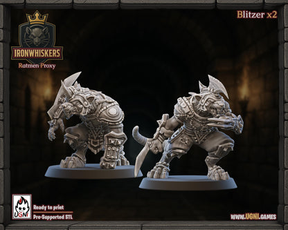 Iron Whiskers Ratmen - UGNI  - Fantasy Football