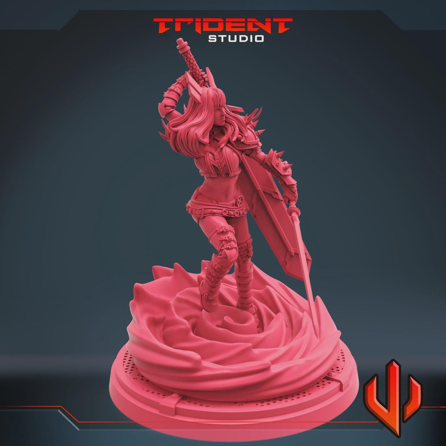 Magik (Magic by Trident Studios - 40mm miniature) - Crisis Protocol Proxy