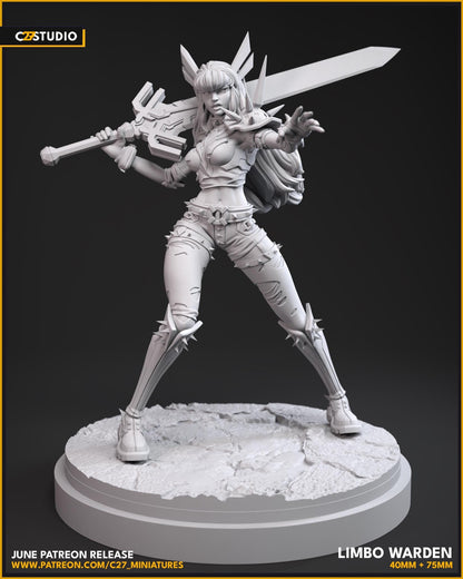 Magik Marvel Rivals - (Magik by C27 - 40mm miniature) - Magic - Magick - Crisis Protocol Proxy