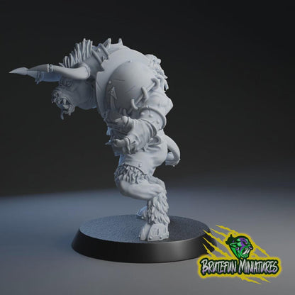 Minotaur Star Player Big Angry Bull - Fantasy Football - Brutefun Miniatures