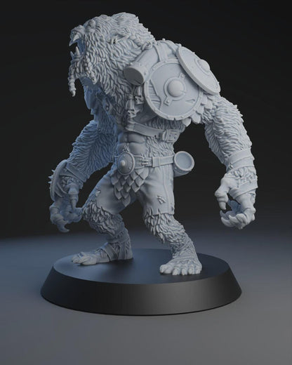 Yeti Star Player Big Guy - Fantasy Football - Brutefun Miniatures