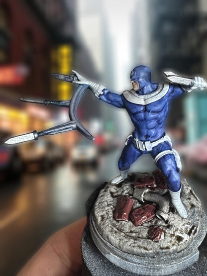 Bullseye (By Hall of Heroes Miniatures - 40mm miniature) - Crisis Protocol Proxy