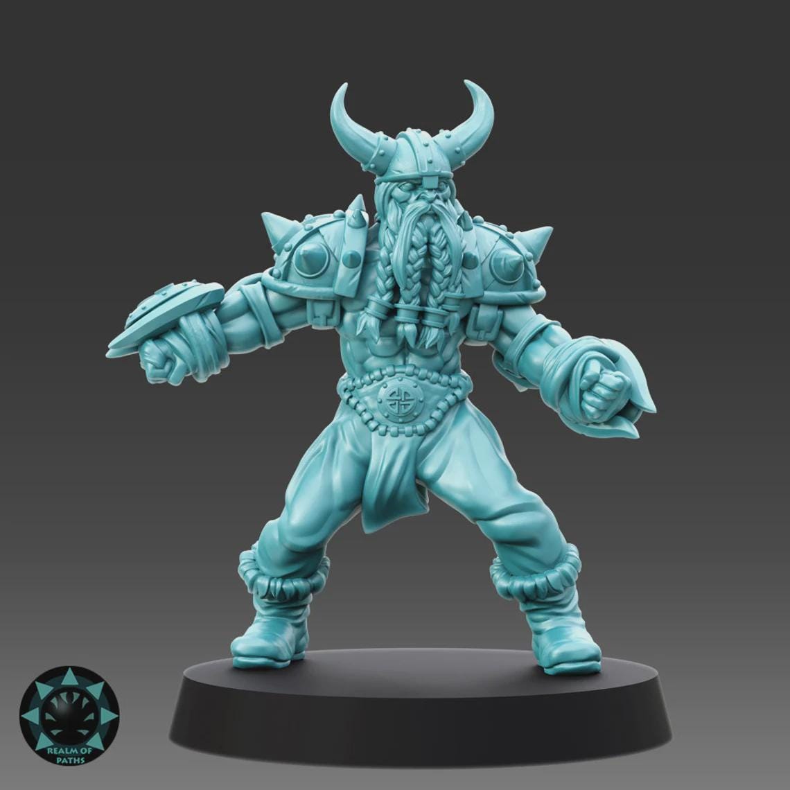 Brutal Drakkar Team - Realm Of Paths Miniatures - Fantasy Football