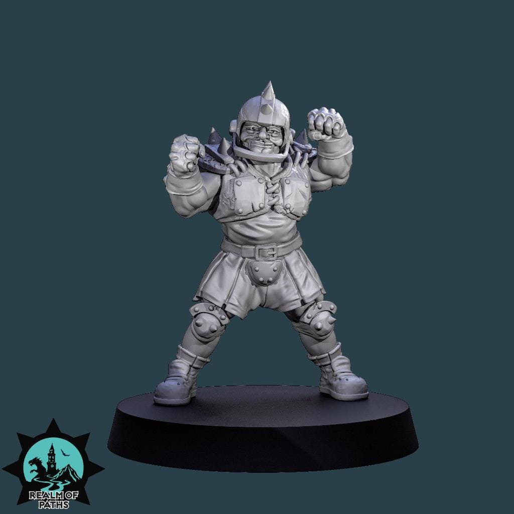 Human Team - Fantasy Football - Realm Of Paths Miniatures