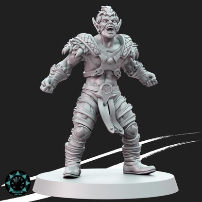 Forest Elves Team Complete - Wood Elves - Fantasy Football - Realm Of Paths Miniatures