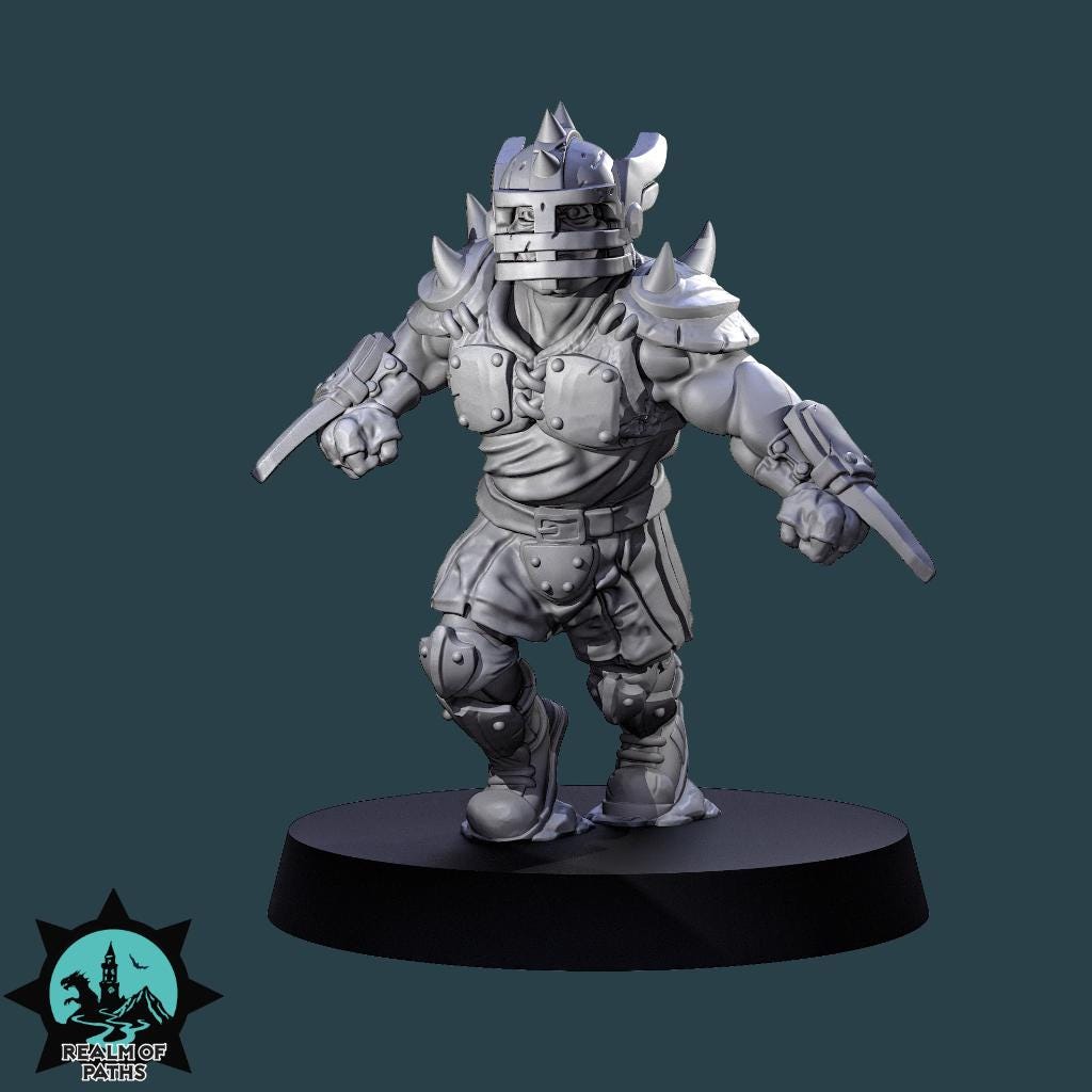 Human Team - Fantasy Football - Realm Of Paths Miniatures