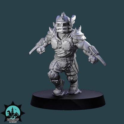 Human Team - Fantasy Football - Realm Of Paths Miniatures