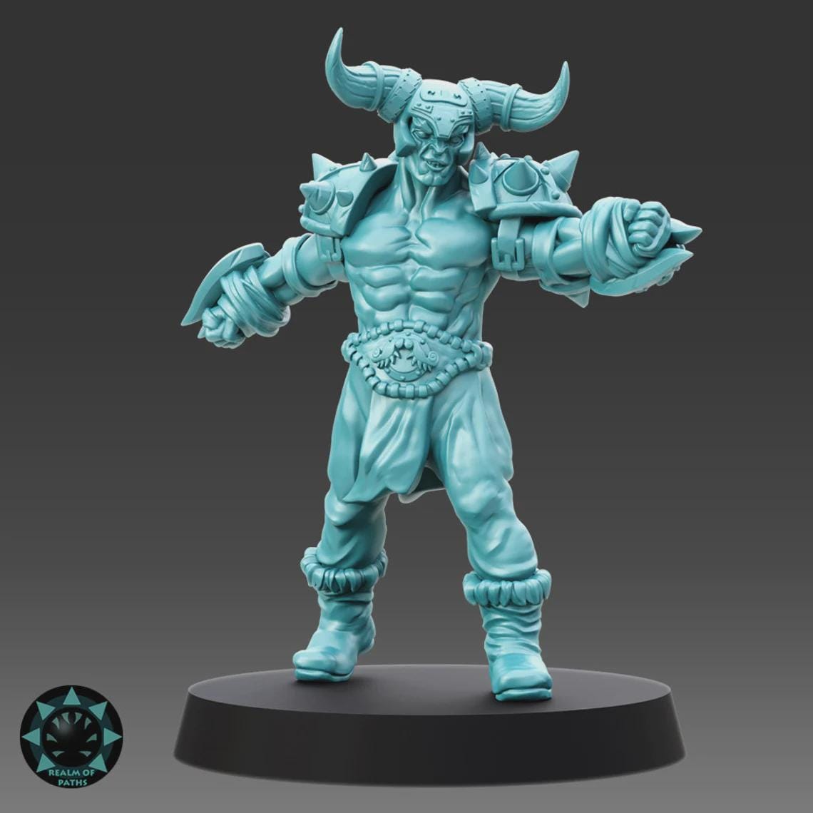 Brutal Drakkar Team - Realm Of Paths Miniatures - Fantasy Football