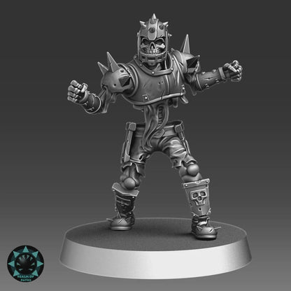 Undead Flesheaters Complete Team - Fantasy Football - Realm Of Paths Miniatures