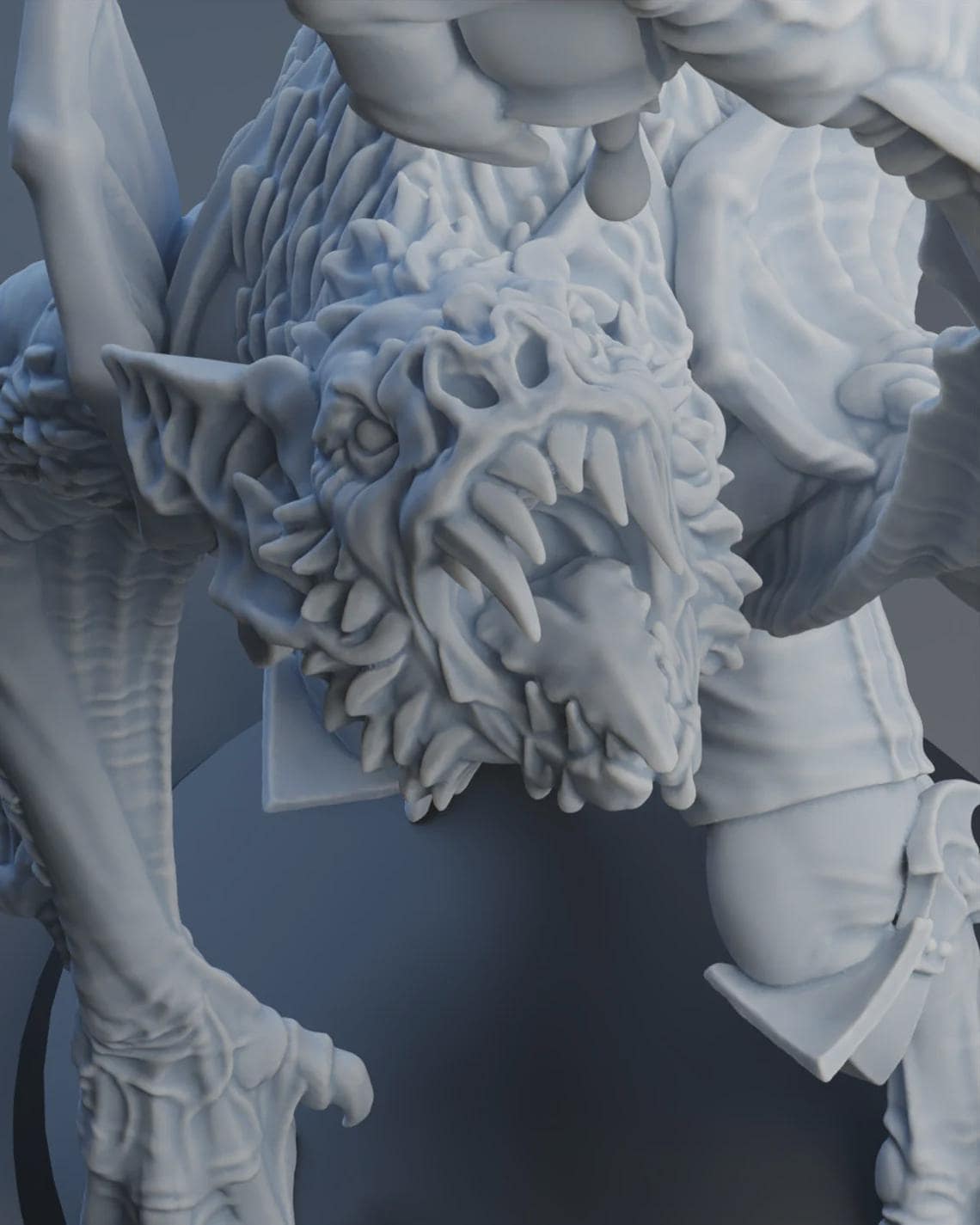 Vampire Lord Bat Hulk Big Guy - Fantasy Football - Brutefun Miniatures