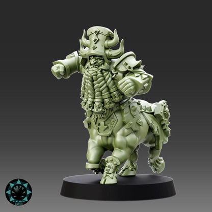 Doom Dwarfs Iron Boulders Team - Realm Of Paths Miniatures - Fantasy Football