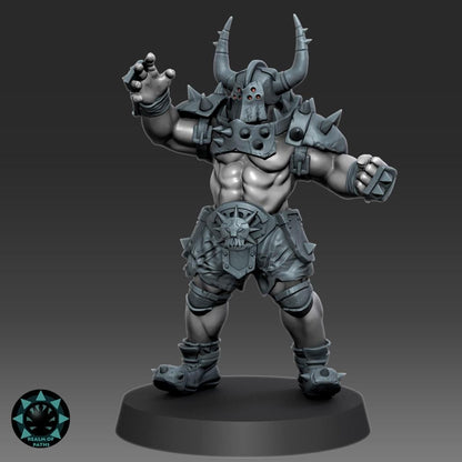 Abyss Warriors - The Inferno - Fantasy Football - Realm Of Paths Miniatures