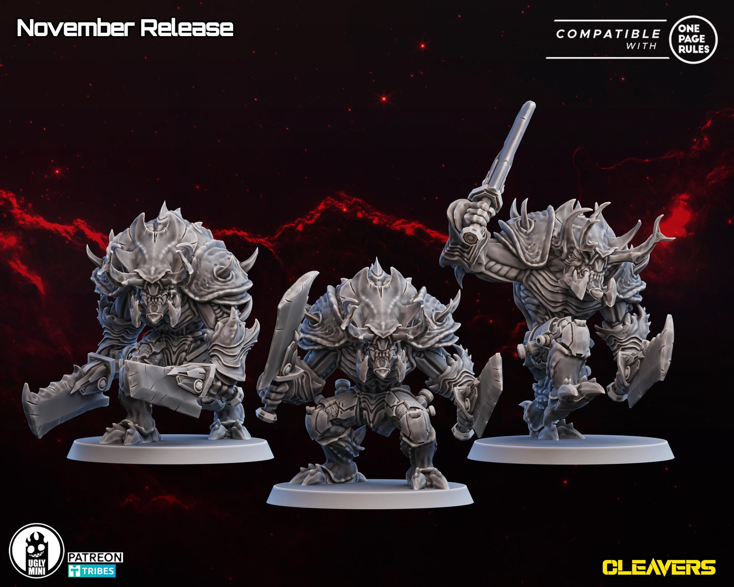 Chitinous Swarm Part 1 | Official OPR Army | Builder | Grimdark Future | OPR | UGLY Miniatures