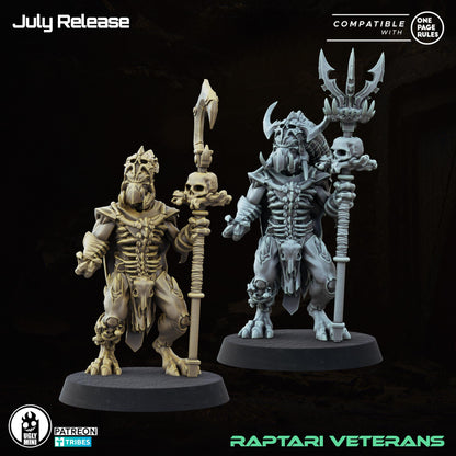 Raptari Army Part 2 | Army Builder | Jackals Army | Grimdark Future | OPR | UGLY Miniatures