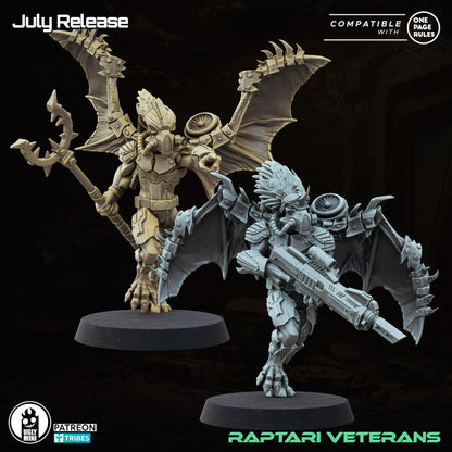 Raptari Army Part 2 | Army Builder | Jackals Army | Grimdark Future | OPR | UGLY Miniatures