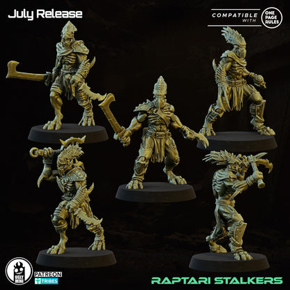 Raptari Army Part 2 | Army Builder | Jackals Army | Grimdark Future | OPR | UGLY Miniatures