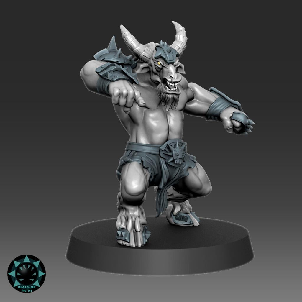 Abyss Warriors - The Inferno - Fantasy Football - Realm Of Paths Miniatures