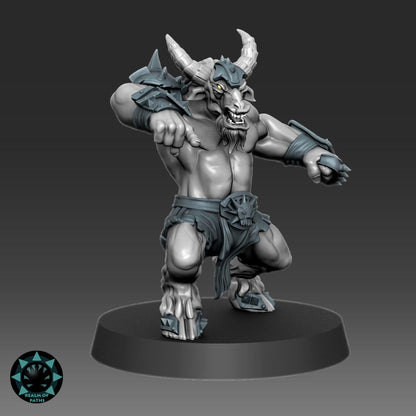 Abyss Warriors - The Inferno - Fantasy Football - Realm Of Paths Miniatures