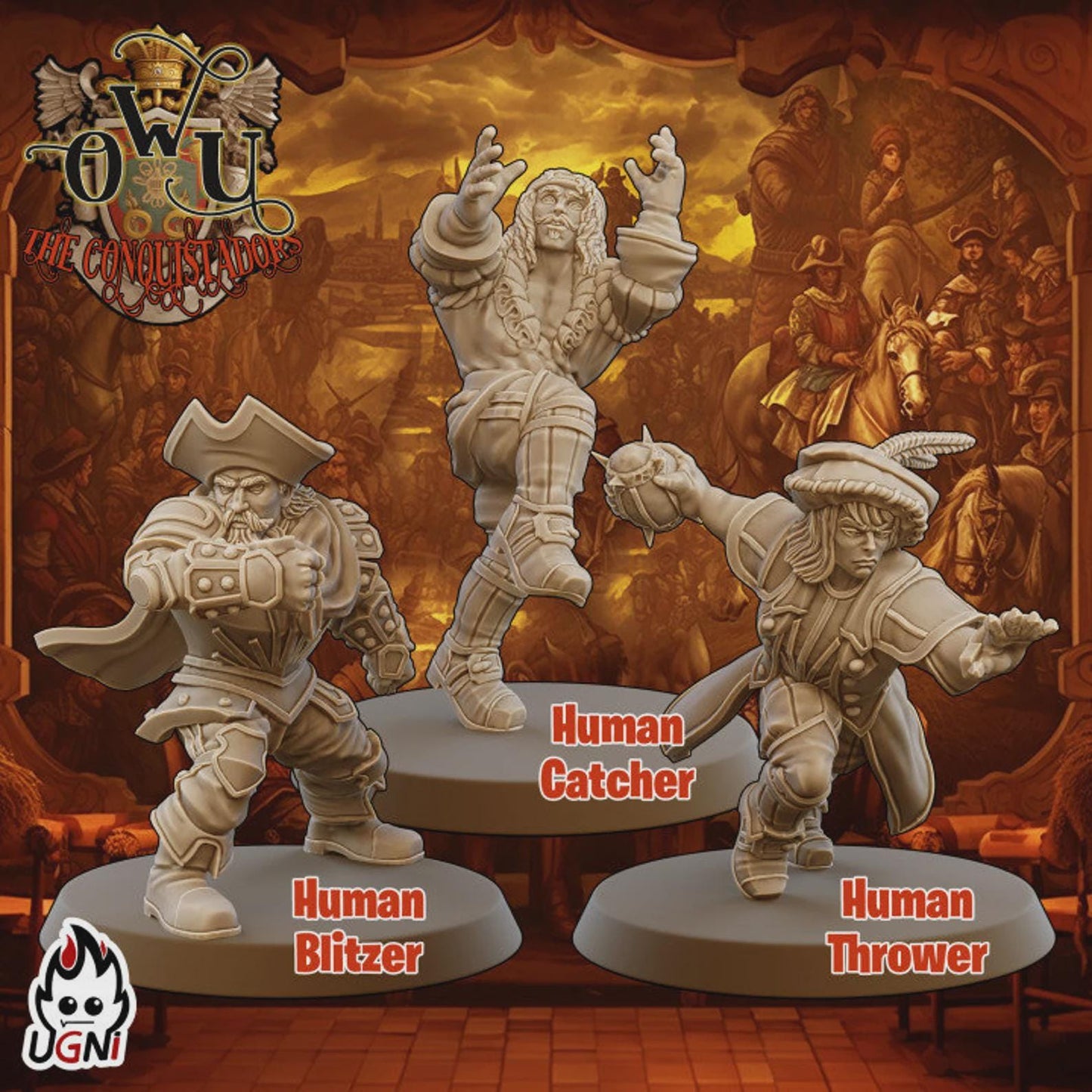 OWU Team - UGNI Miniatures - Fantasy Football