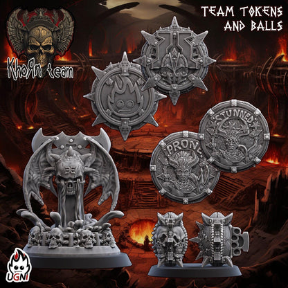 Bloody Valkyrie Team -  UGNI Miniatures - Fantasy Football