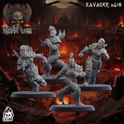 Bloody Valkyrie Team -  UGNI Miniatures - Fantasy Football